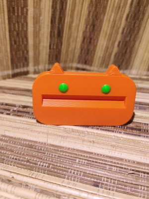 Στίφτης Οδοντόκρεμας Cute καινούργιος 3D εκτυπωμένος με χαριτωμένο σχέδιο