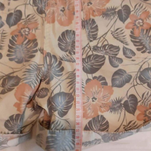 Up Fashion women's cotton shorts like new, tropical pattern, EU 44 L-XL