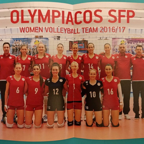Olympiacos - Bursa BBSK 12/4/2017 match programme used
