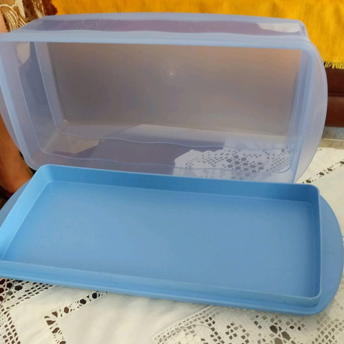 Tupperware rectangular cake or cheese container new 30x15x13 cm
