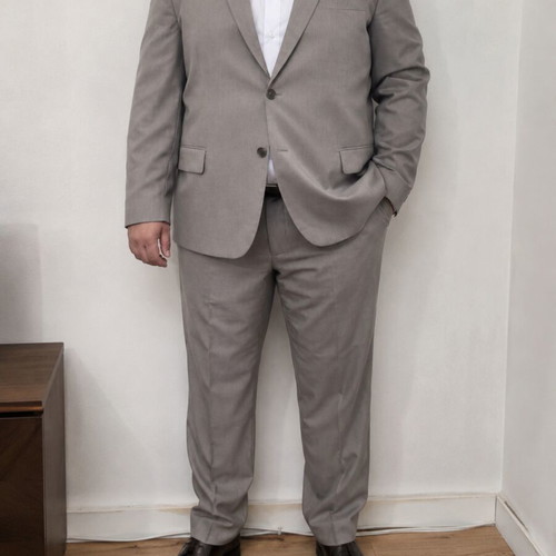 Antonio Miro and Paparazzi Italia men's suit used, beige, size 58