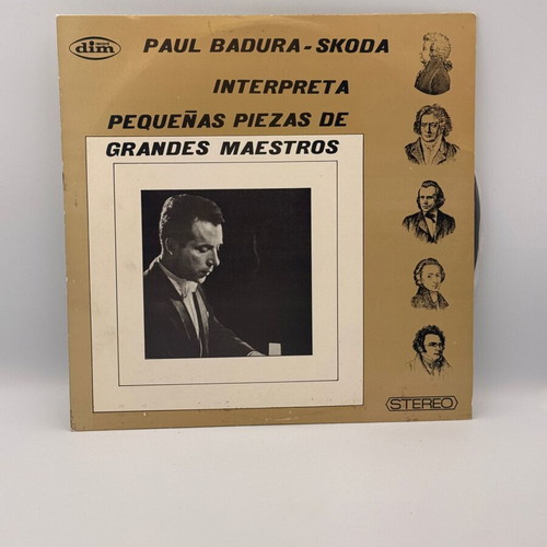 Paul Badura-Skoda Pequeñas Piezas de Grandes Maestros vinyl used