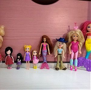 Διάφορες κούκλες όλα πακέτο