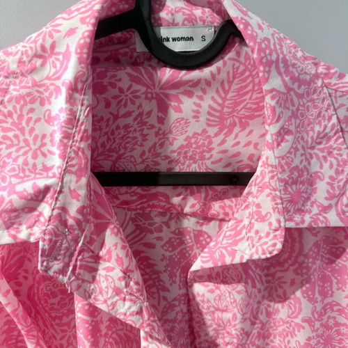 Pink Woman Small shirt pink, comfortable fit