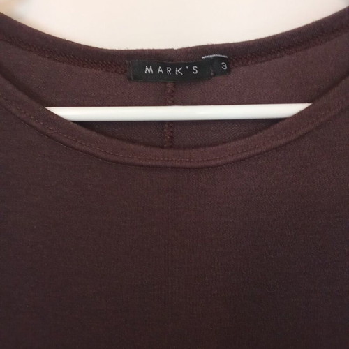 Mark's Midi Dress like new, dark plum, size M