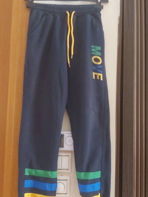 Boys' sportswear used, size 12, blue with patch