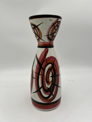 Mid-century modern Kerameikos vase used with abstract design