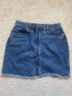 Τζιν φούστα μπλε Pink Woman σαν καινούργιο, μέγεθος S