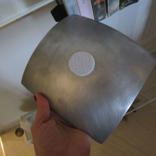 Square decorative item used, 17 cm