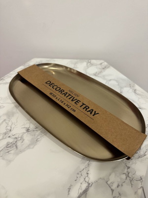 Decorative tray new, suitable for candle holders and keys