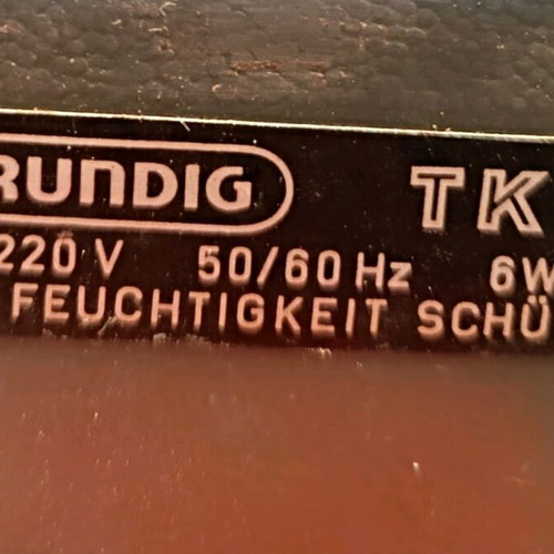 Grundig reel-to-reel tape recorder used, vintage 1960, needs repair