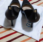 Guess Δερμάτινες Γόβες Μαύρες Νούμερο 40 Μεταχειρισμένες
