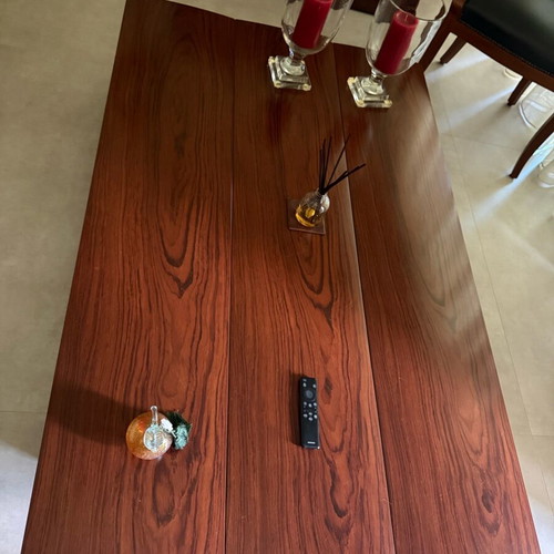 Coffee table 145x95 solid walnut like new