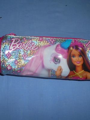 Barbie school pencil case, 23x8cm