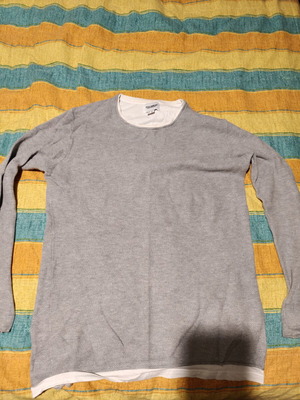 Pull & Bear gray men's sweater size Medium like new