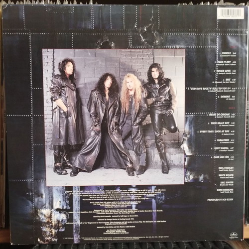KISS Revenge LP 1995 U.S Limited Edition Gray Marble Vinyl like new