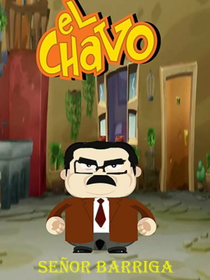 El Chavo φιγούρα Señor Barriga καινούργια