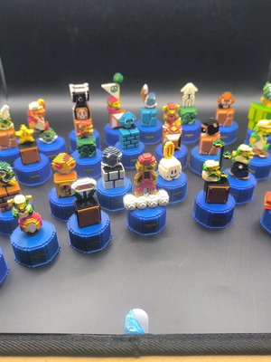 Super Mario Pepsi Collection 30 used authentic 8 bit figures