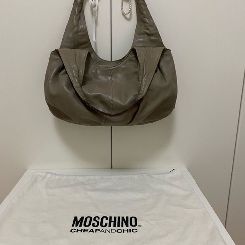 Moschino handbag used, beige