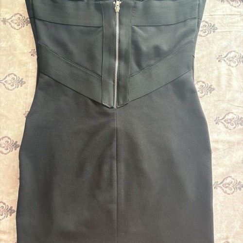 Must strapless black dress, size 4XL