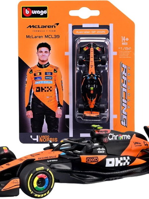McLaren Lando Norris F1 1:64 scale model car