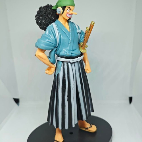 Usopp collectible figure Wano Country version 17cm like new