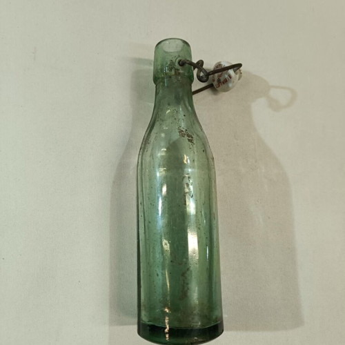 Luftwaffe military bottle used, WWII with porcelain cap