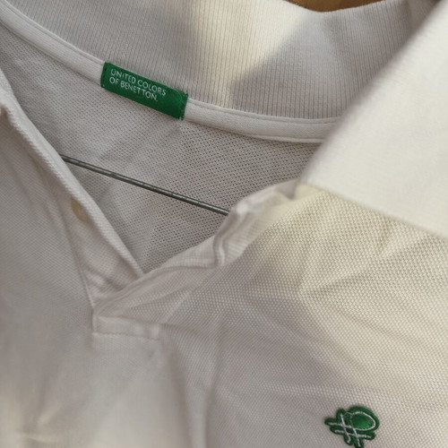 Polo shirts used, pack with Lacoste and United Colors of Benetton