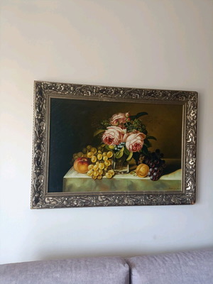 Painting used with signature