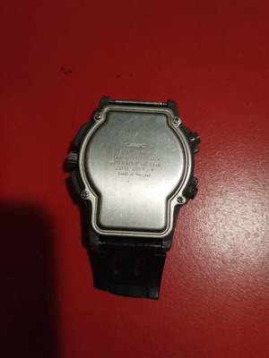 Casio AW-24 vintage μεταχειρισμένο ρολόι αναλογικό-ψηφιακό μαύρο