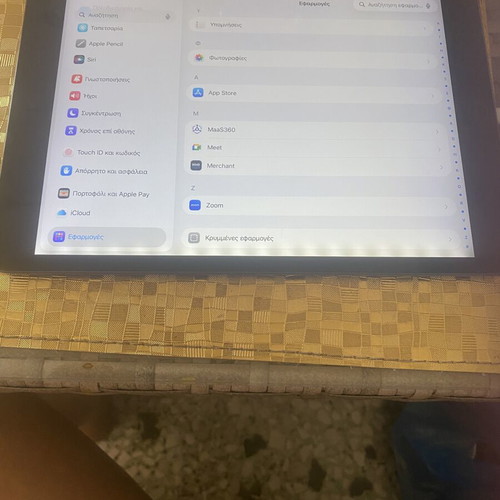 iPad tablet