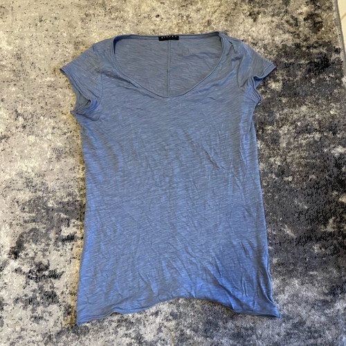 Sinsay short-sleeve blouse blue like new