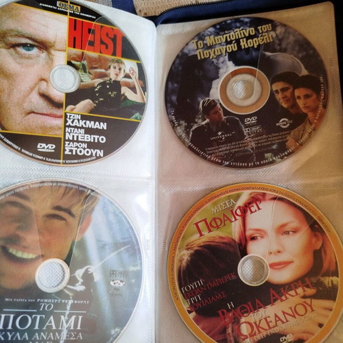 Collection of 72 DVD Western and action movies like new with case