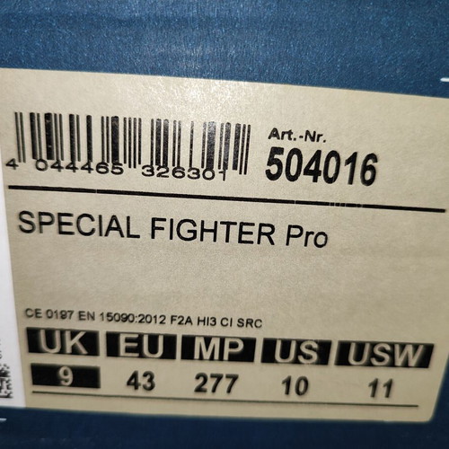 HAIX Special Fighter Pro Firefighting Boots new, size 43