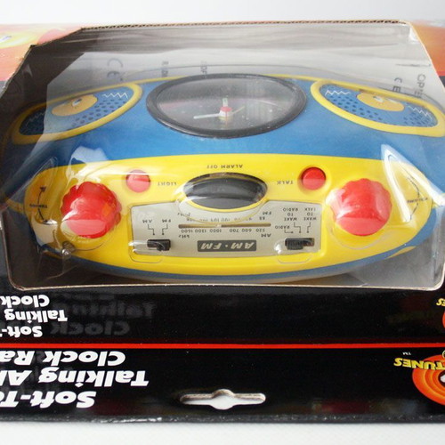 Looney Tunes Tweety ραδιόφωνο ξυπνητήρι με απαλή αφή 1998