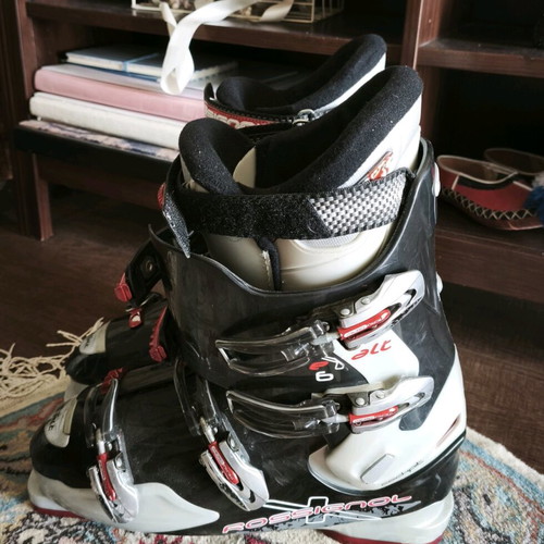 Rossignol ski boots used, size 46-47, 348mm