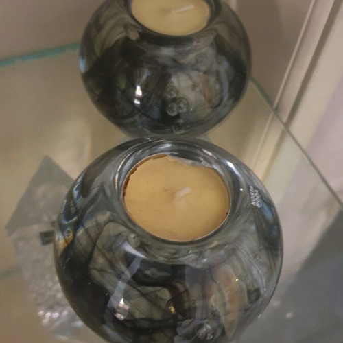 Kosta Boda candlesticks new without original packaging