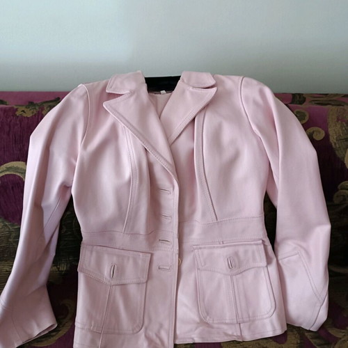Italian Sandro Ferrone jacket new, pink, size M