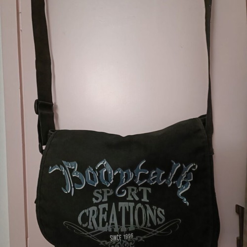 Bodytalk shoulder bag like new, black, waterproof, canvas