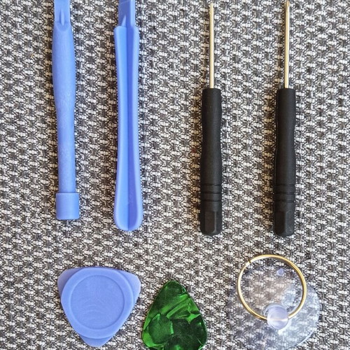 Mobile Repair Tool Set new, 7 pieces with zip-lock bag