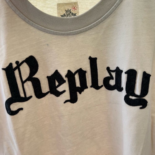 Replay men's long sleeve shirt used, size Large