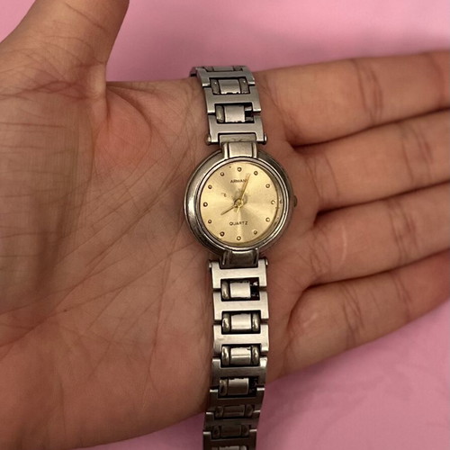 Emporio Armani vintage wristwatch, gold and silver