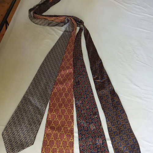 Italian ties like new, multicolor set