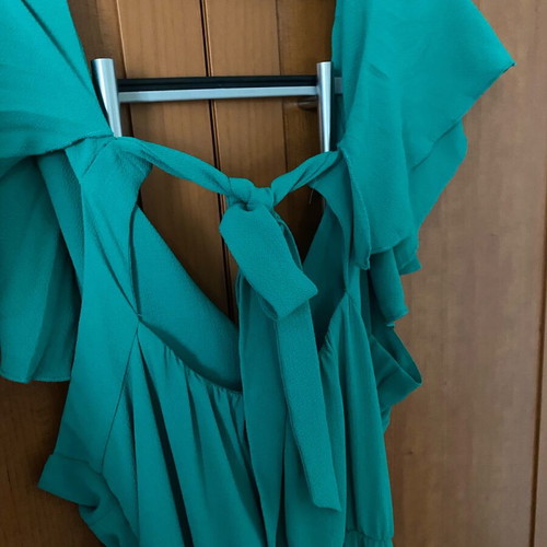 BSB evening dress like new, size 40, emerald color