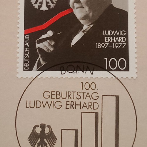 Germany 1997 First Day Cover Stamp with Postmark, Bonn