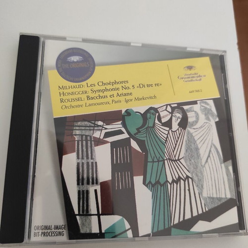 Igor Markevitch CD like new, Milhaud and Honegger classical music