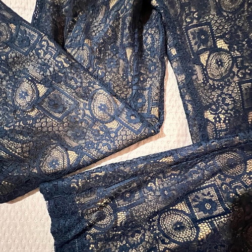 Camelot lace jumpsuit used, blue