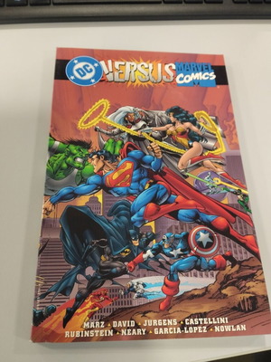 DC Versus Marvel TPB used, 1996 crossover comic