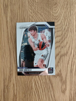 Hugo Gonzalez Silver Prizm Euroleague 2024-25 Real Madrid RC like new