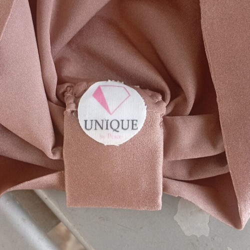 Head Turban for Girls satin pink-nude, like new, handmade by Unique